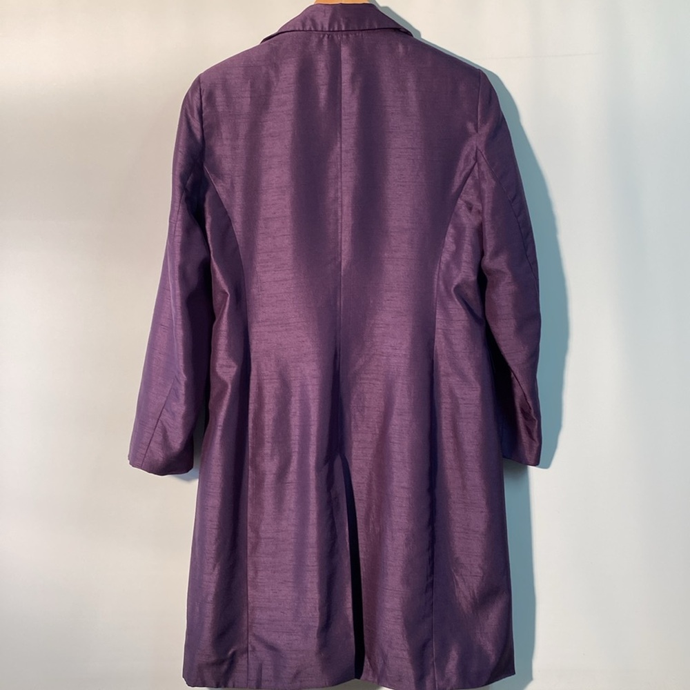 Originaux Par Pablo -  Vintage Purple trench coat. Size L - Picture 2 of 10